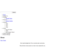 Tablet Screenshot of melmoreumc.org